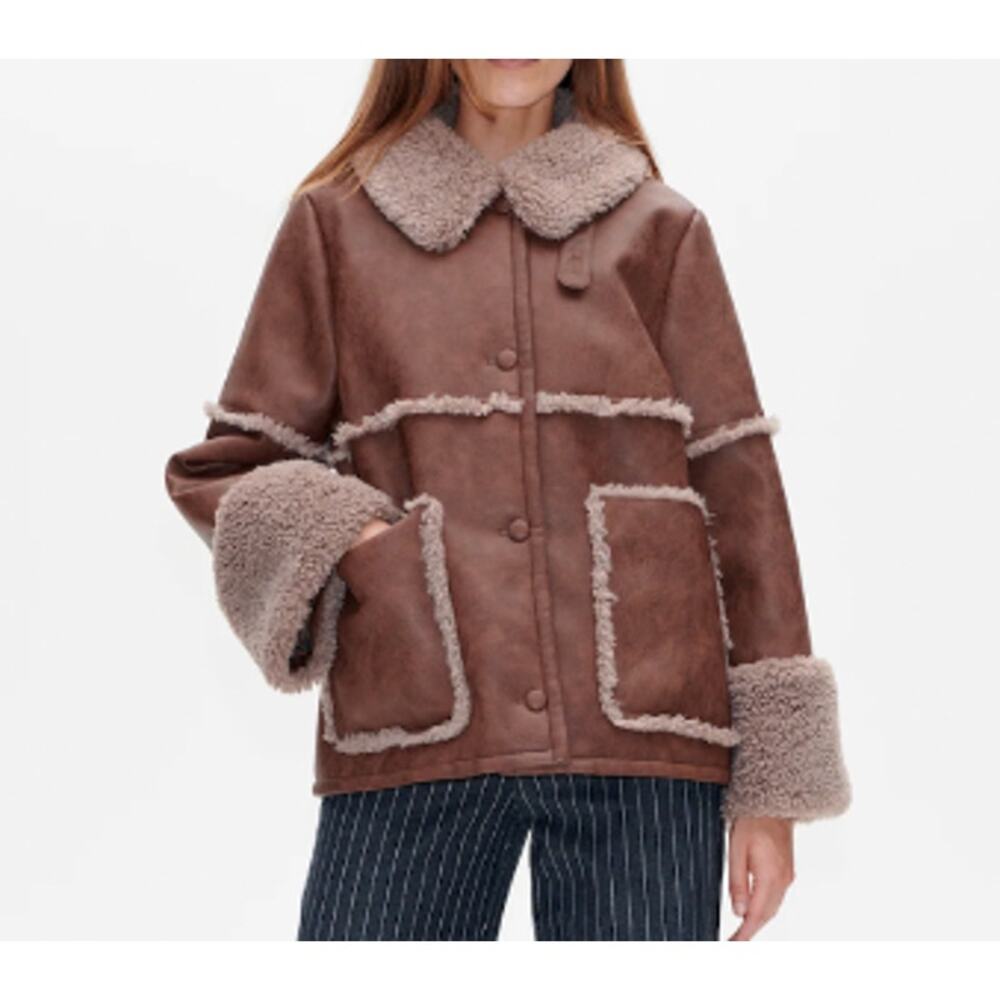 Baum und Pferdgarten Bird8e Jacket in Washed Java Women's Sz. 40 (US 8) - Picture 2 of 12